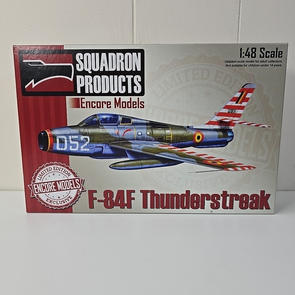 Encore F-84F Thunderstreak Squadron model kit 1/48‎ Limited Edition Factory Seal